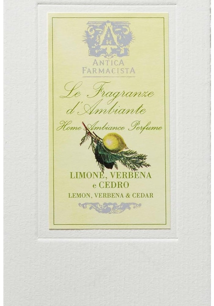 Antica Farmacista Home Ambiance Reed Diffuser - Lemon, Verbena & Cedar, 250 ml - Image 4